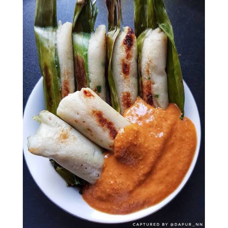 

Otak otak Tengiri bakar bumbu kacang