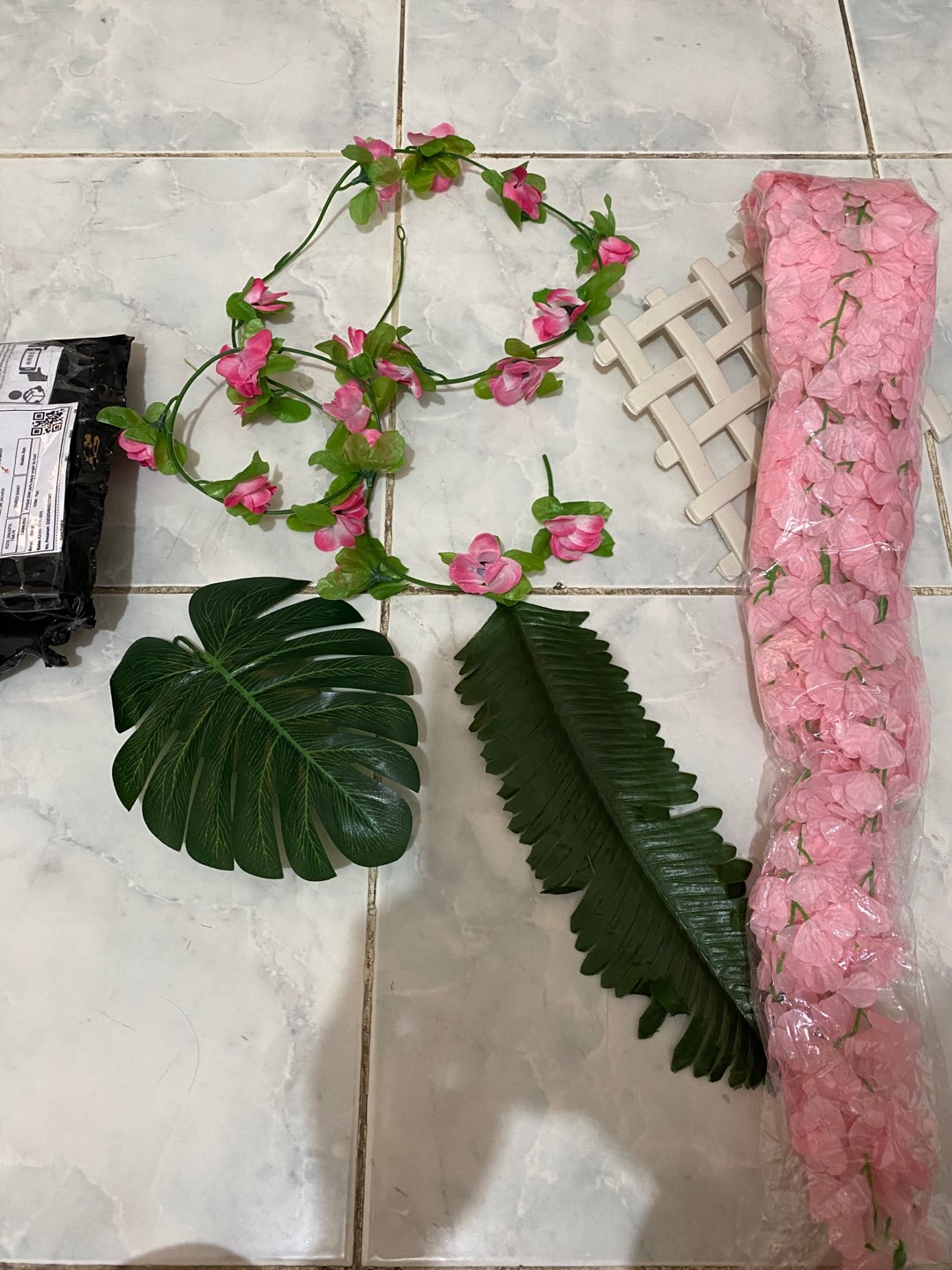 Daun Rambat Asmara Pink Home Dekorasi Shabby