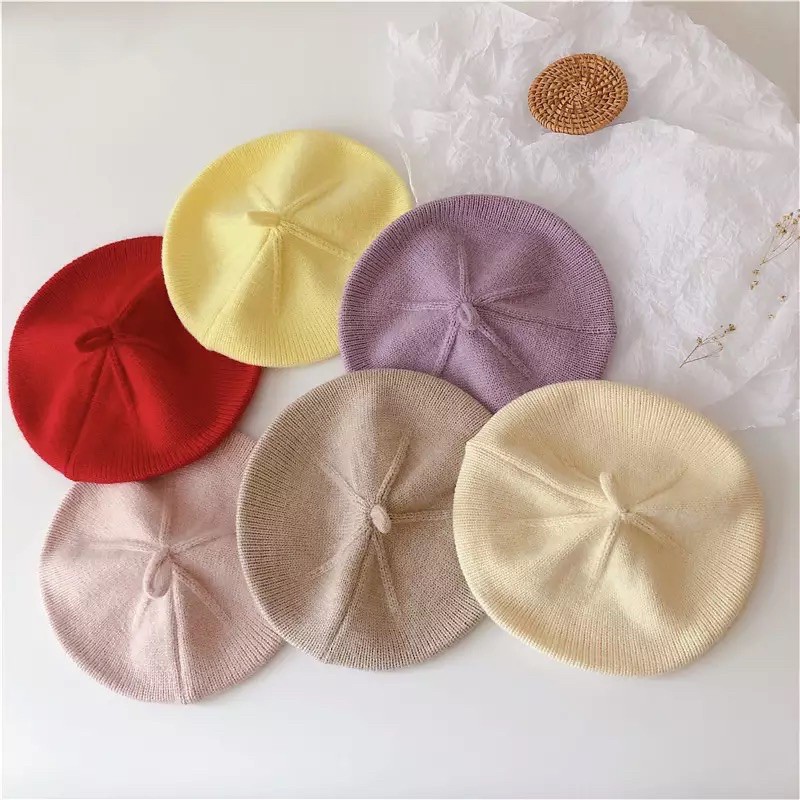 Baby beret hat / Baby korean hat / topi beret bayi