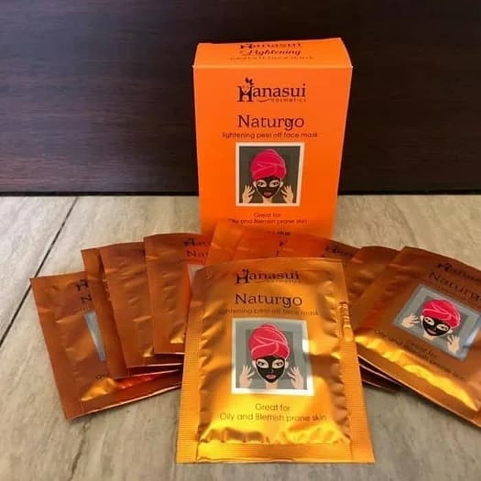 Naturgo Masker Hanasui Sachet BPOM Original