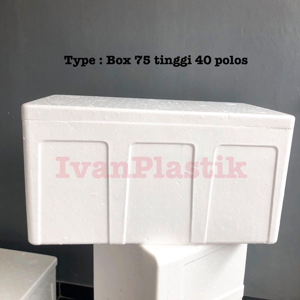 

BOX STYROFOAM AG 75 TINGGI 40CM POLOS NON GARUDA