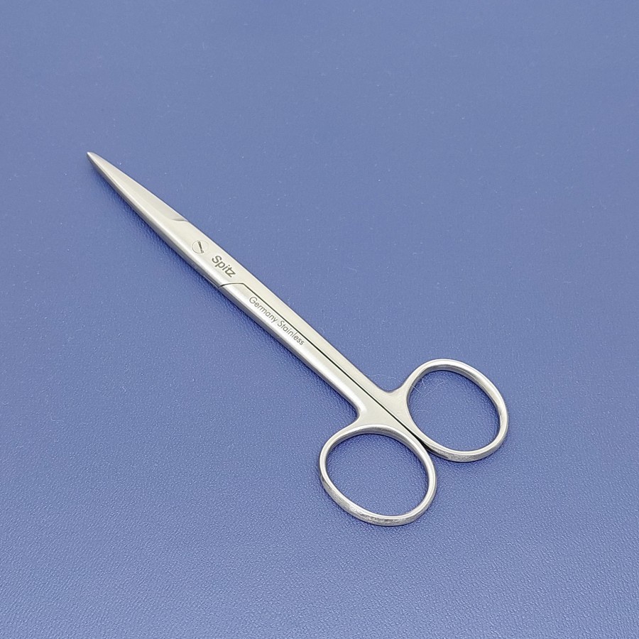 Alat Medis Alkes Mayo Dissecting Scissors 15 cm ( STR/Lurus )|Spitz|Gunting Medis|Gunting Operasi|Gunting Dokter