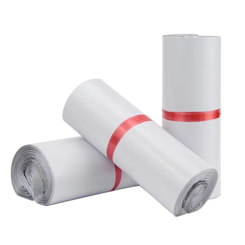 

Polymailer / Amplop Plastik Packing Putih Glossy Premium isi 10 pcs