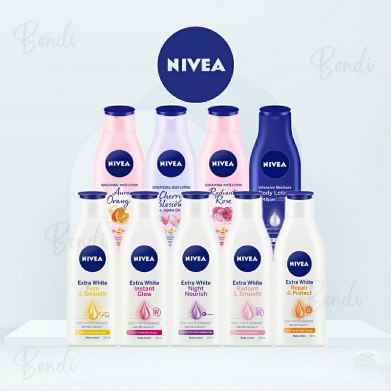 Nivea Body Lotion Extra White - Sensational White Lotion / Lotion Nivea 200ml