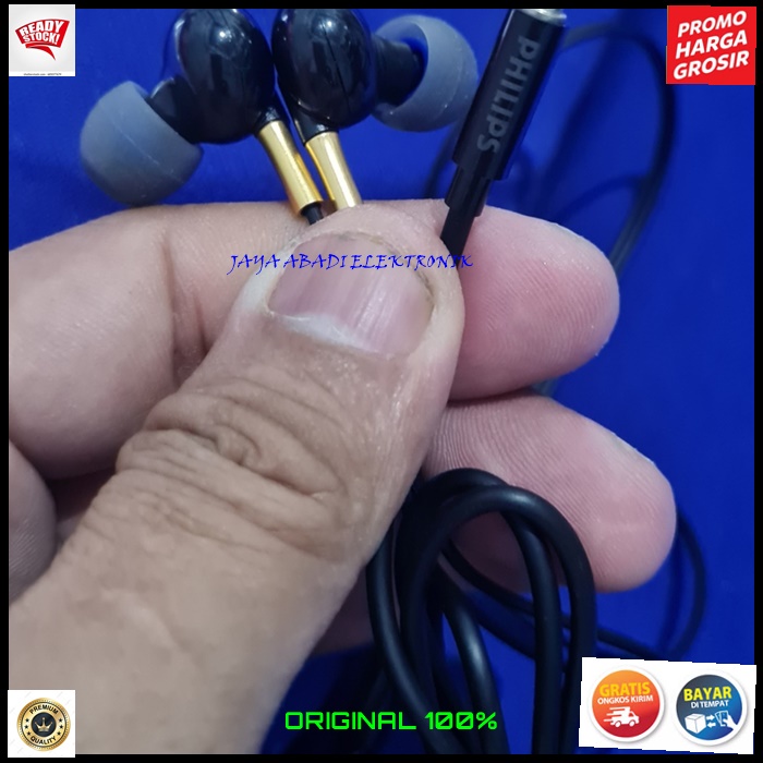 J377 PHILIPS HEADSET KABEL IN EAR JACK 3.5 MM DOBEL BASS HANDSFREE DOUBLE BAS EARPOD EARPHONE SUPER PREMIUM MIC KABEL MUSIK CALL NELPON HP AUDIO SOUND SUARA VOKAL JERNIH DAN NGEBASS KARAOKE ORIGINAL STEREO WIRED BASS HEADPHONES HIFI BISA KE SEGALA HP PC