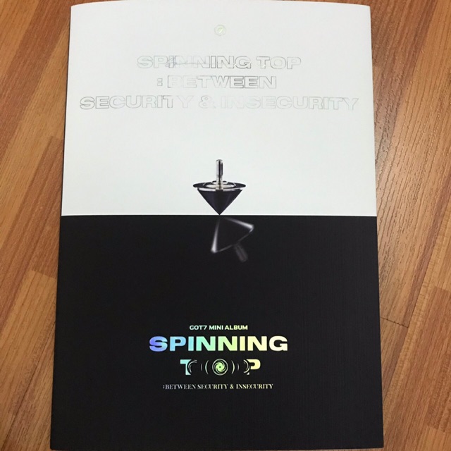 (Unsealed) GOT7 - Spinning Top Album jinyoung youngjae bambam yugyeom