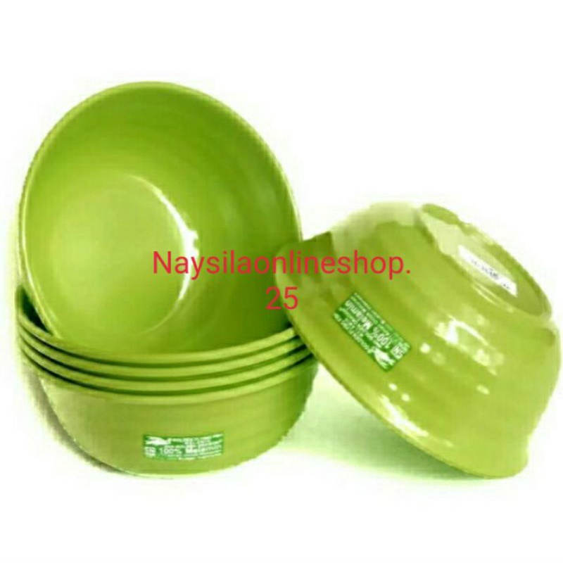 mangkok melamin ulir diameter 18 cm/mangkok sayur melamin