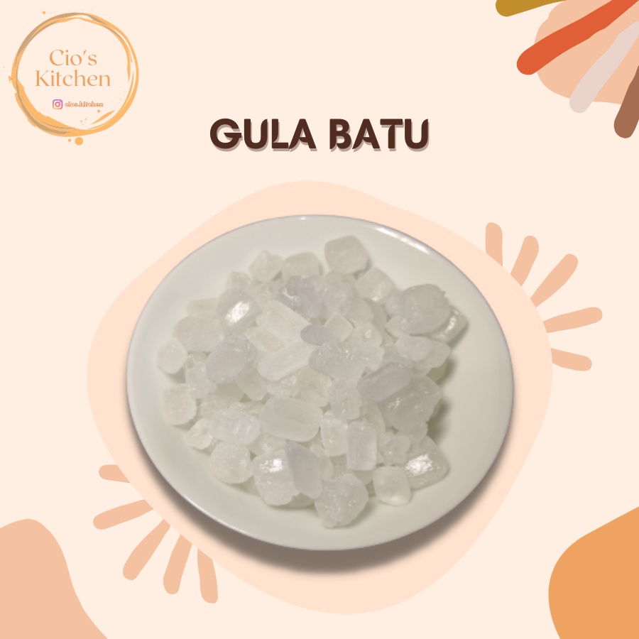 

GULA BATU (LUMP SUGAR SMALL) - 100 GRAM