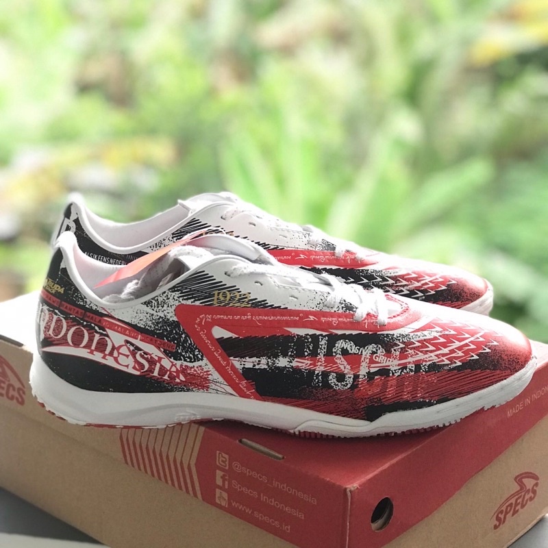 SEPATU FUTSAL SPECS ACC GARUDA ATTACK REACTO BLITZ FG - JONG INDISCHE ORIGINAL