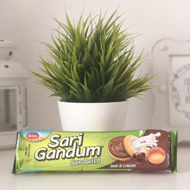 

Biskuit Roma Sari Gandum 115gr (Coklat/Peanut)