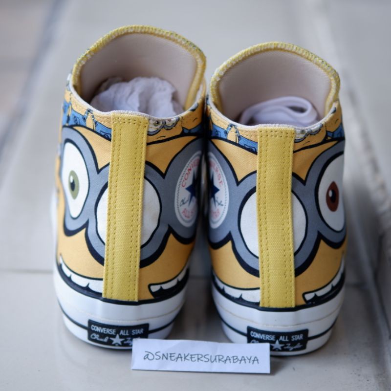 Minions x Converse All Star 100 Chuck Taylor Hi