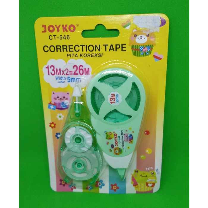 

Nikmati Joyko Correction Tape / Tip-X Ct-546 Bagus