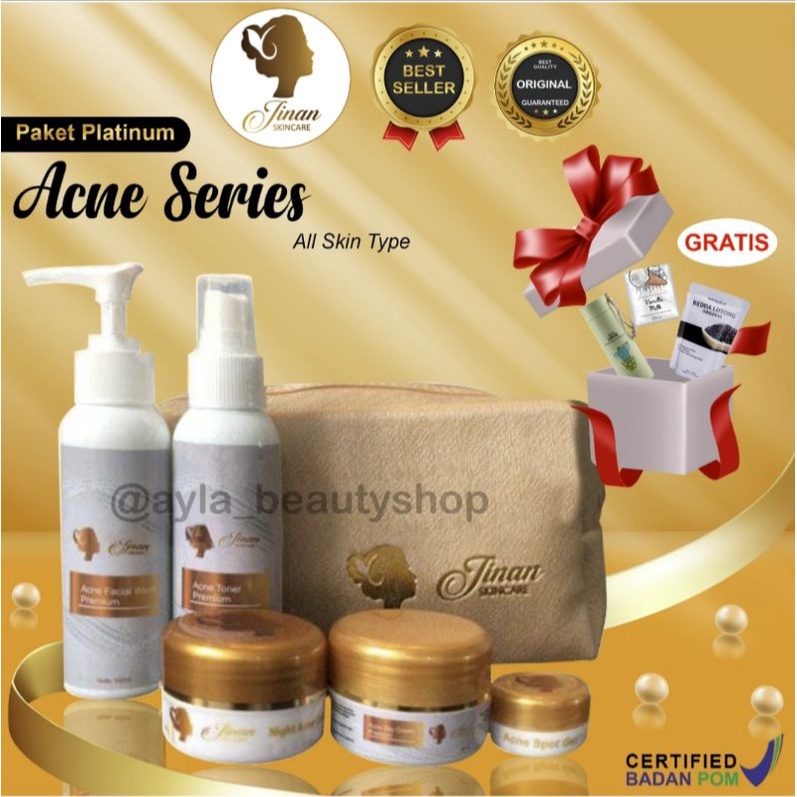 JINAN SKINCARE ACNE SERIES 100% ORI & BPOM