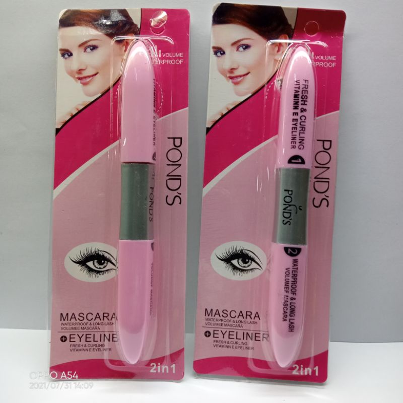 Maskara + Eyeliner Ponds 2in1