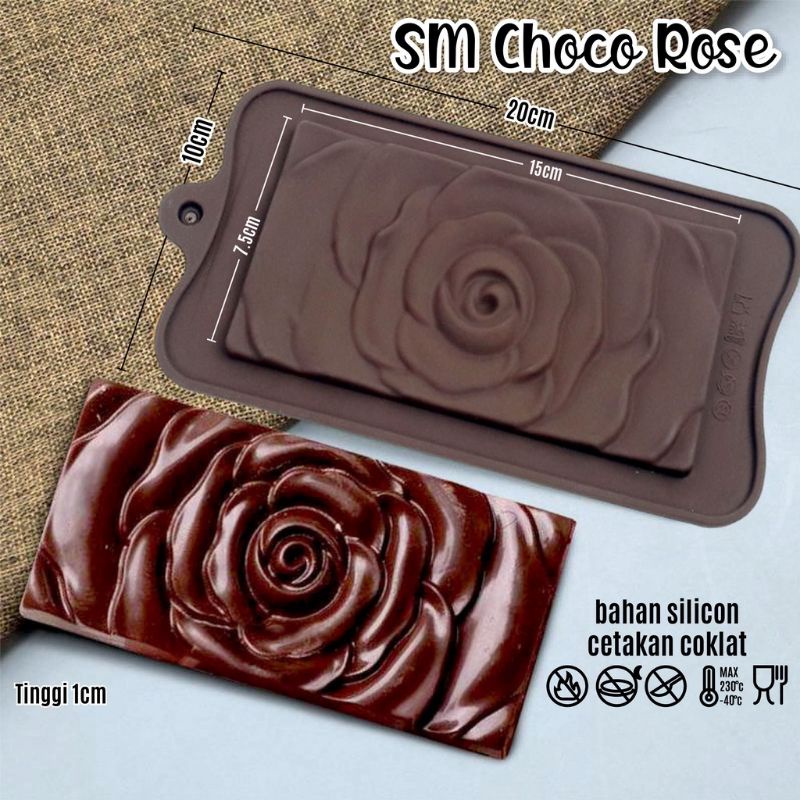 SILICON CHOCOLATE ROSE