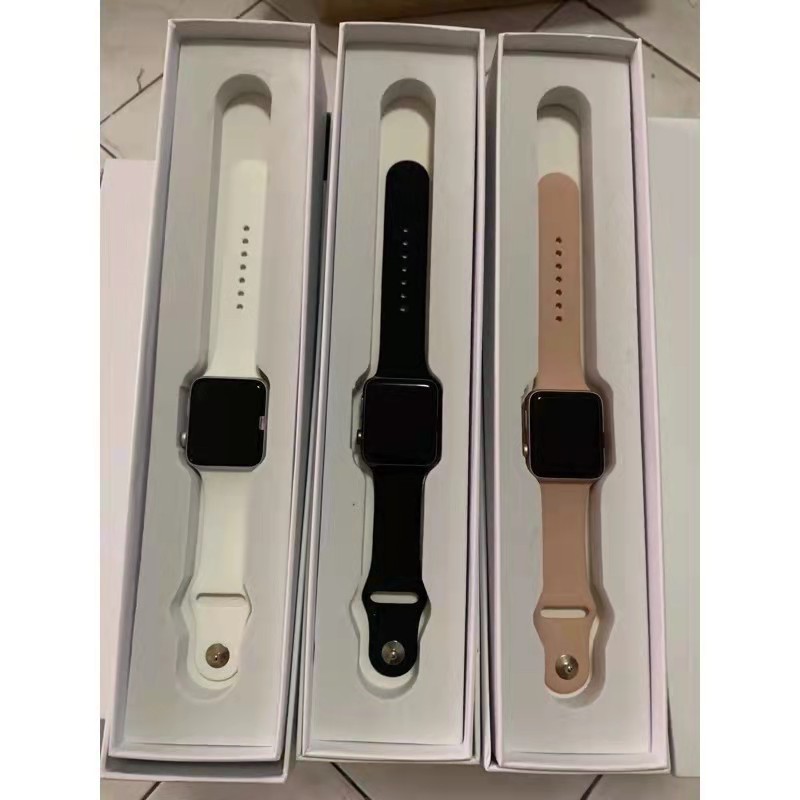 Apple iWatch Series 3 - Smartwach Jam Tangan Kasual Second Mulus Like