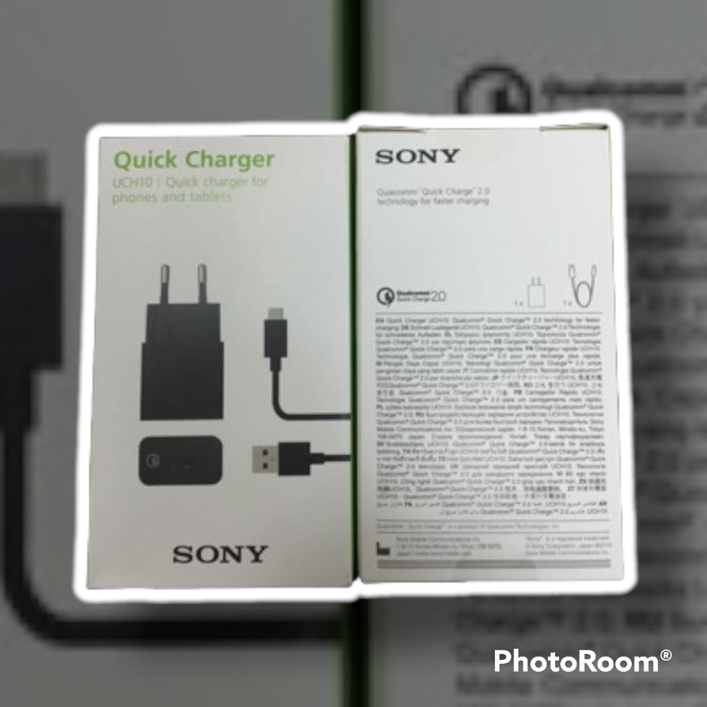 CHARGER/CASAN UCH-10 QUICK FAST CHARGING 2.0 KABEL DATA MICRO