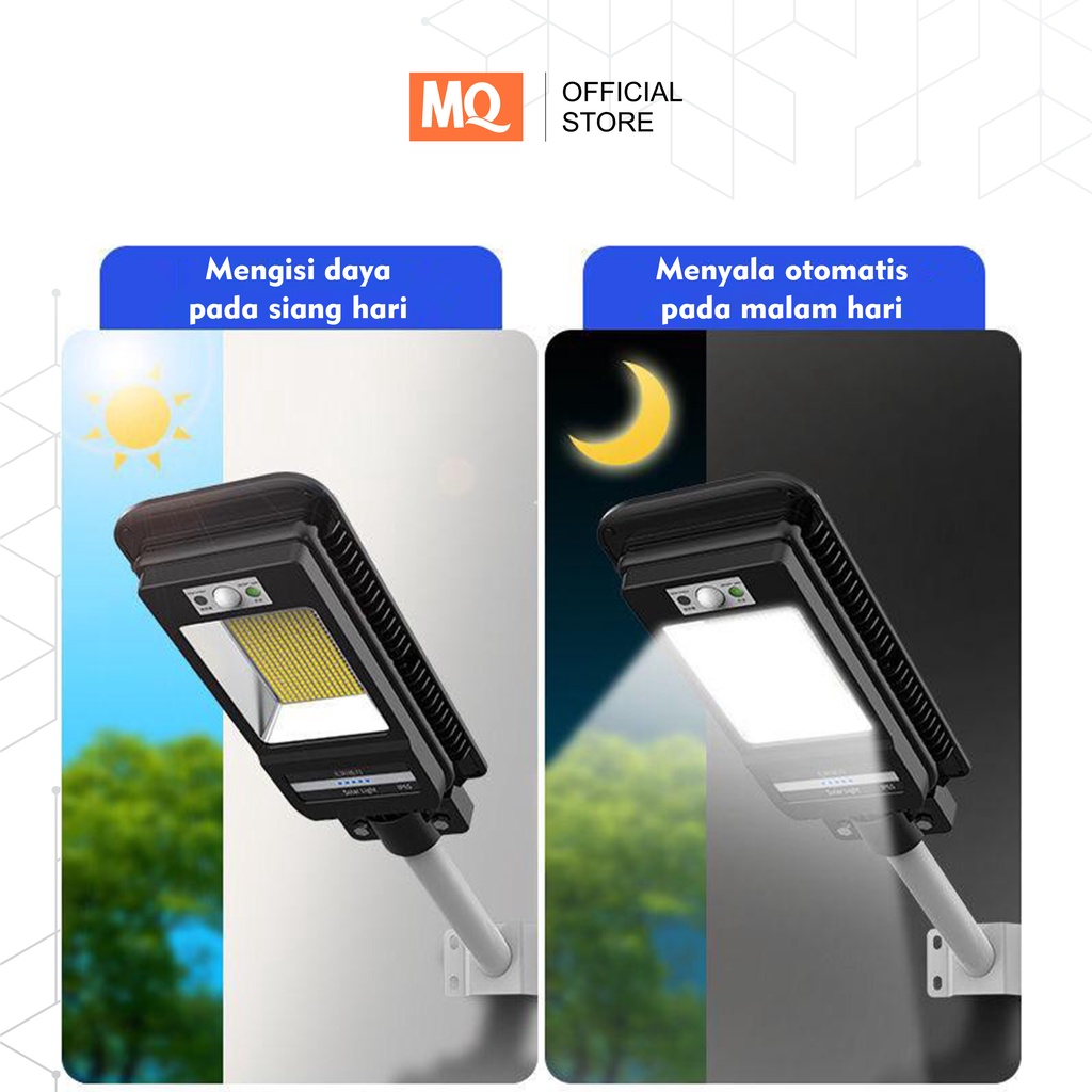 MQ LAMPU JALAN TENAGA SURYA / SOLAR CELL 50/100/150/200/250 WATT TANAGA MATAHARI