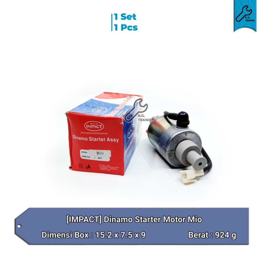 Dinamo starter motor Mio - Impact