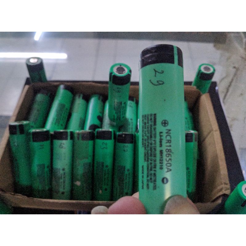 Baterai bekas laptop 18650 A Panasonic NCR