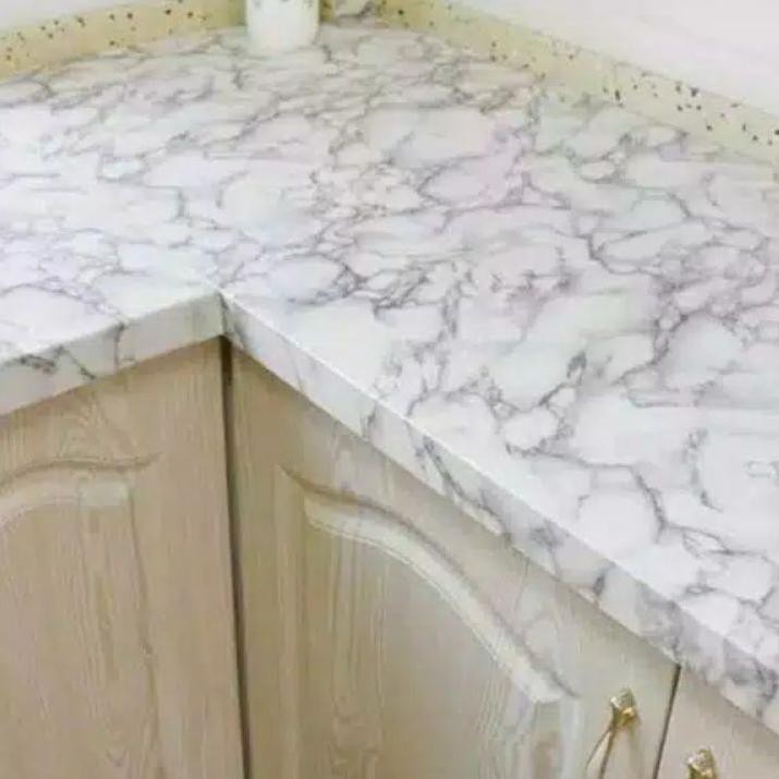 ((TOP Seller)) Wallpaper Sticker Motif Lantai Marmer Granit ,.,,...