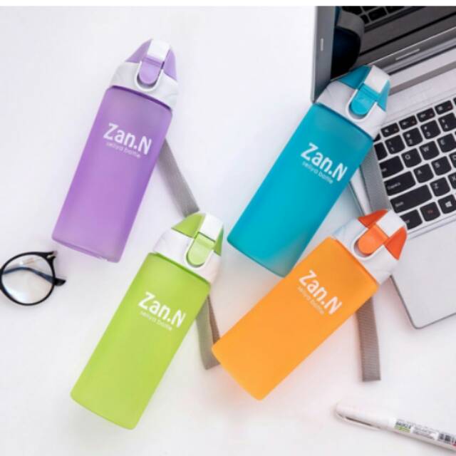 

Botol Minum Clip Up Zan Seliya 600 ml - Water Bottle - Babamu - Random