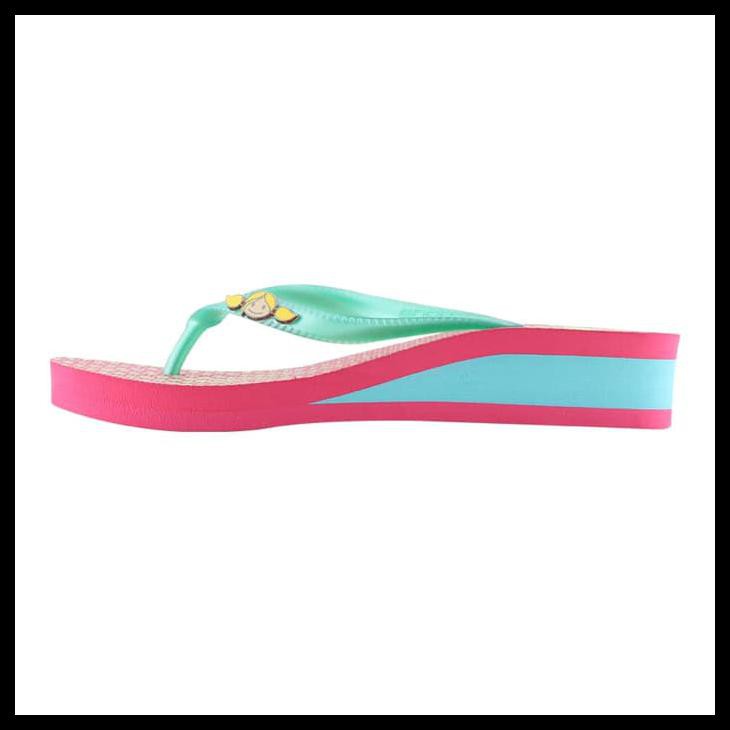 MODEL TERBARU SANDAL WEDGES WANITA - SURFER GIRL SG 483 MERAH MUDA - MERAH MUDA, 37 PRODUK LARIS