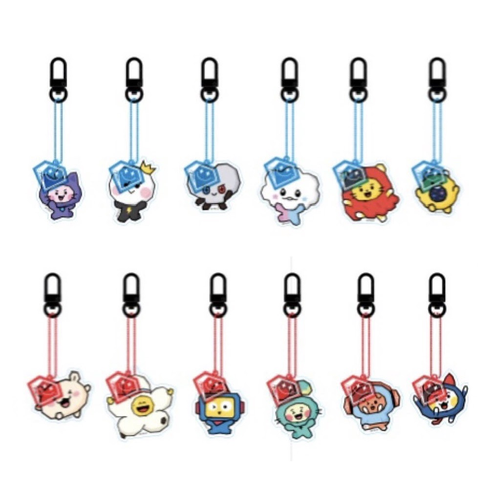 (ready) Truz NARA HOME DECO Treasure acryling Keyring official Bonbon Lawoo Som Matetsu