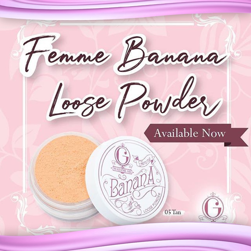 MADAME GIE FEMME BANANA LOOSE POWDER - 8GR