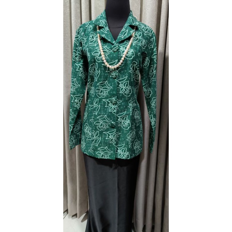 blazer batik pkk seragam pkk / baju batik pkk terlaris