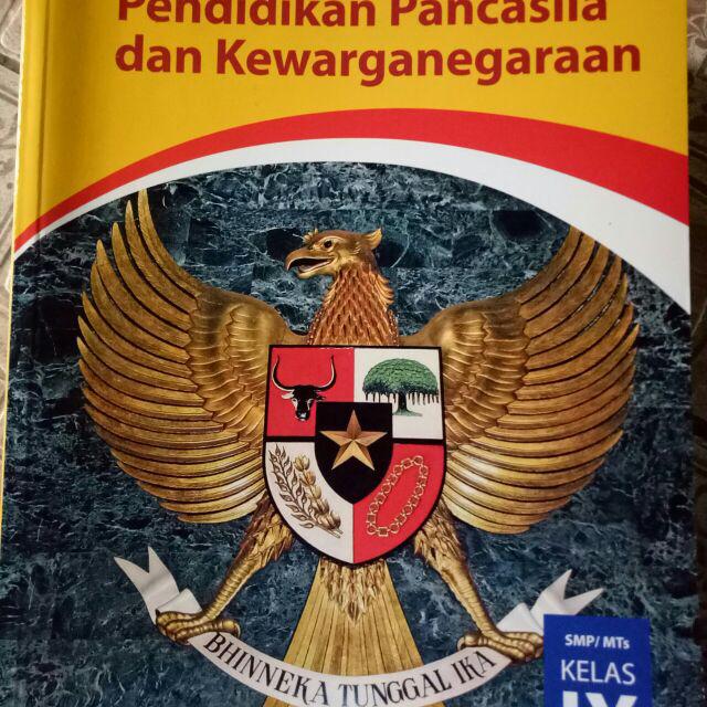 Harga satuan buku siswa dikbud k13 smp kelas 9 semester 1 dan 2 edisi revisi 2018-Ppkn