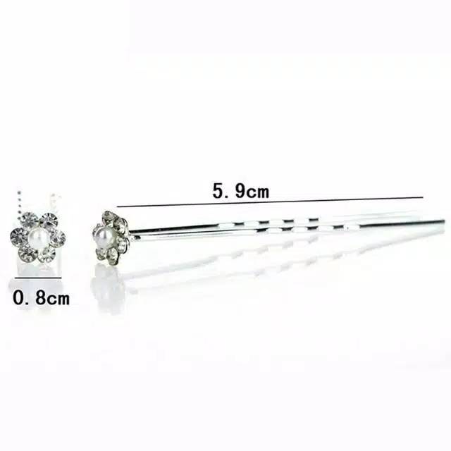 Hairpin Tusuk Konde Tusuk Sanggul Aksesoris Sanggul Rambut Bridal Pengantin Import