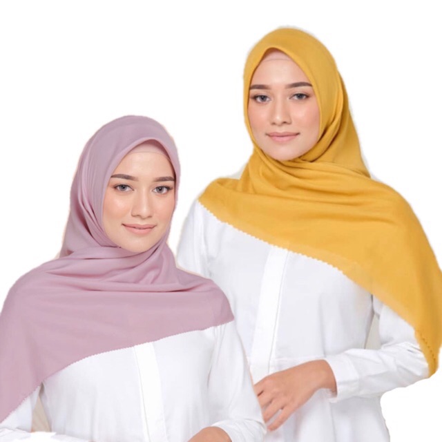 Jilbab Bella instan Laser Cut simple