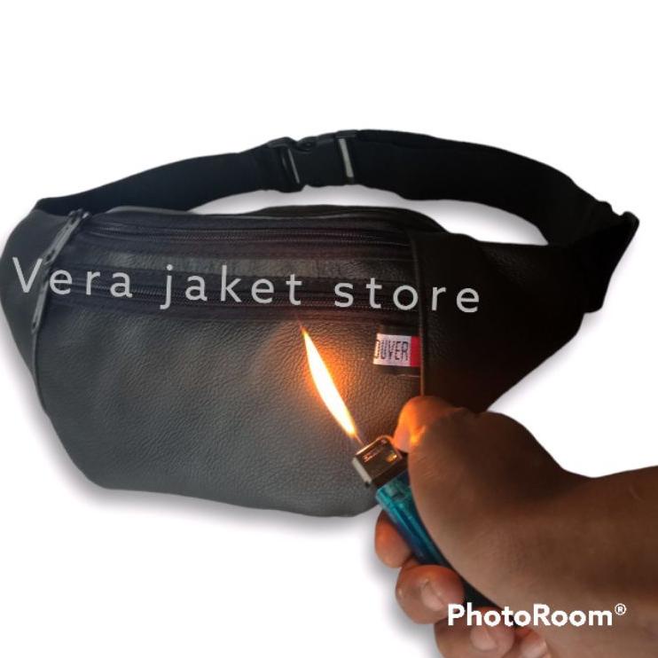 (Recomended) Tas SELEMPANG Kulit Pria Waistbag Kulit Asli Sapi Premium Anti Air Waisbag Kulit Tas Sl