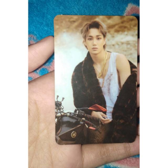 Official Photocard Exo Kai Character Pouch