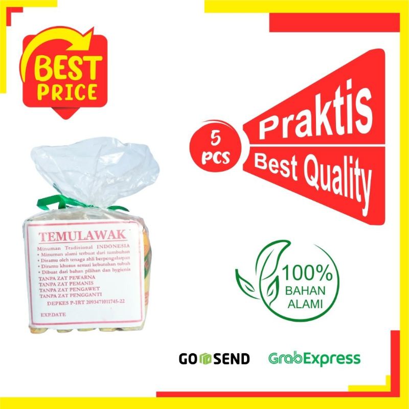 

MINUMAN INSTANT TRADISIONAL ASIA TEMULAWAK ASIA ISI 5 PCS KHAS JOGJAKARTA 100% HALAL