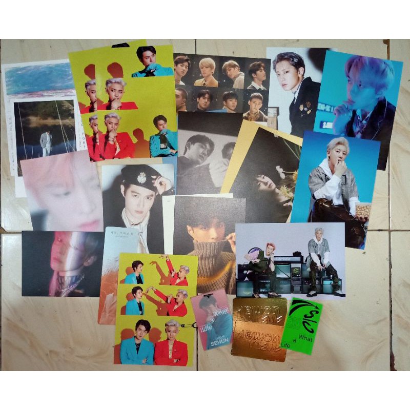 

Printilan Album EXO NCT CHEN LAY SUHO CHANYEOL SEHUN