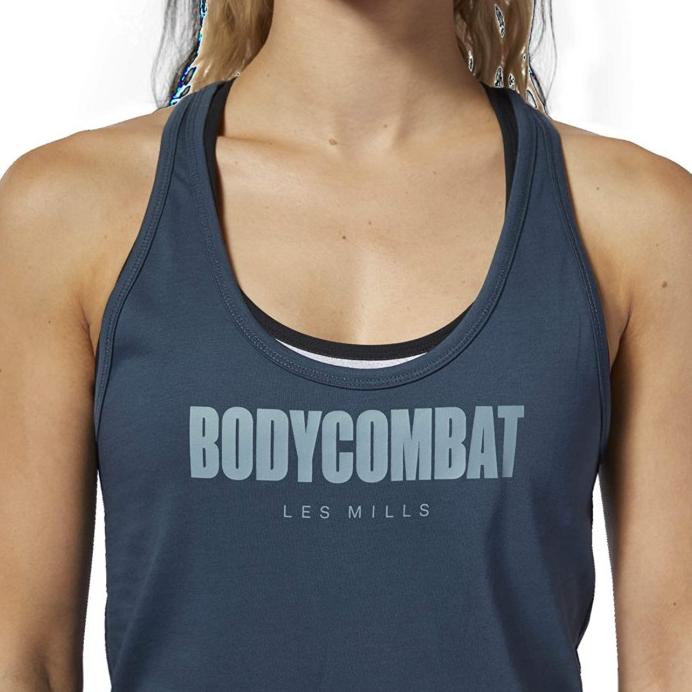 Reebok Les Mills / Lesmills Body Combat Female Tank / Muscle Tee Nafila