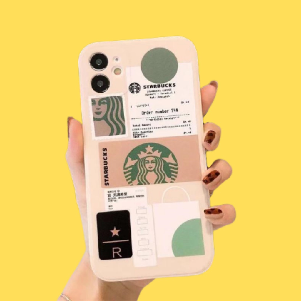 Soft Case Softcase Motif Starbucks Untuk Iphone 11 12 Pro Max 6 6s 7 8 Plus Xr X Xs Max Murah