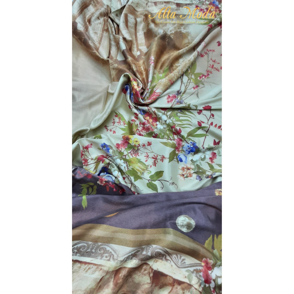 

Alta Moda Linen Motif Fancy Abstrak Itali Coklat Kain (1 M)