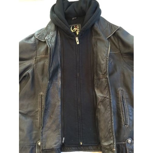 guess leather jacket