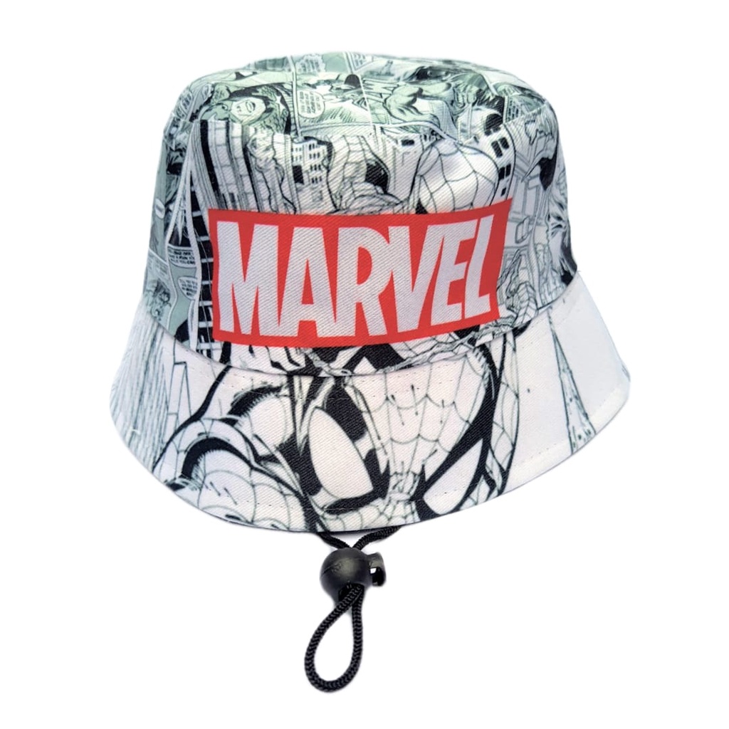 Topi Bucket Hat Tali Anak Laki Laki Perempuan Cowok Cewek Baseball Snapback Gambar Motif Karakter Full Print Sublim Keren Lucu TK SD Usia Umur 1 2 3 4 5 6 7 8 9 10 Tahun Topi