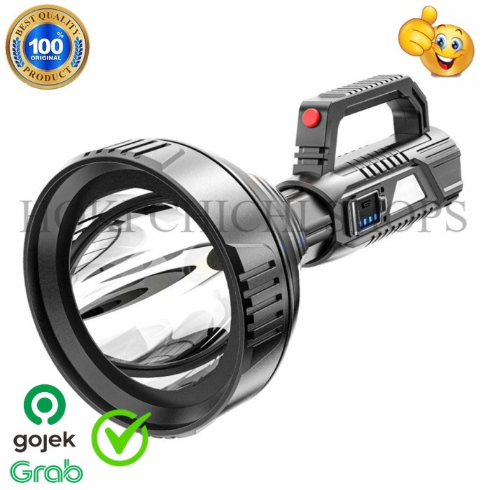 Lm Led Max / Senter Led Waterproof Usb Super Terang Original Cc
