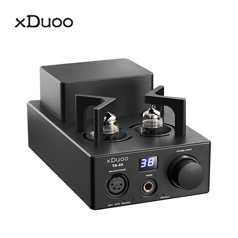 XDUOO TA-20 HIFI High Performance Balanced Classical 12Au7 Tube  stereo audio headphone Amplifier with XLR AUX