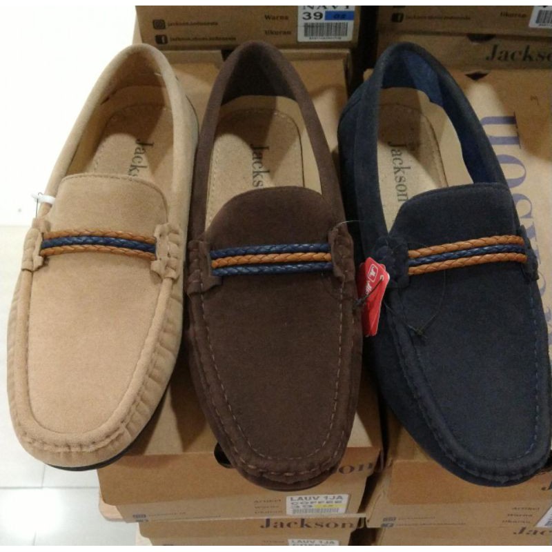 sepatu pria mocasine Jackson