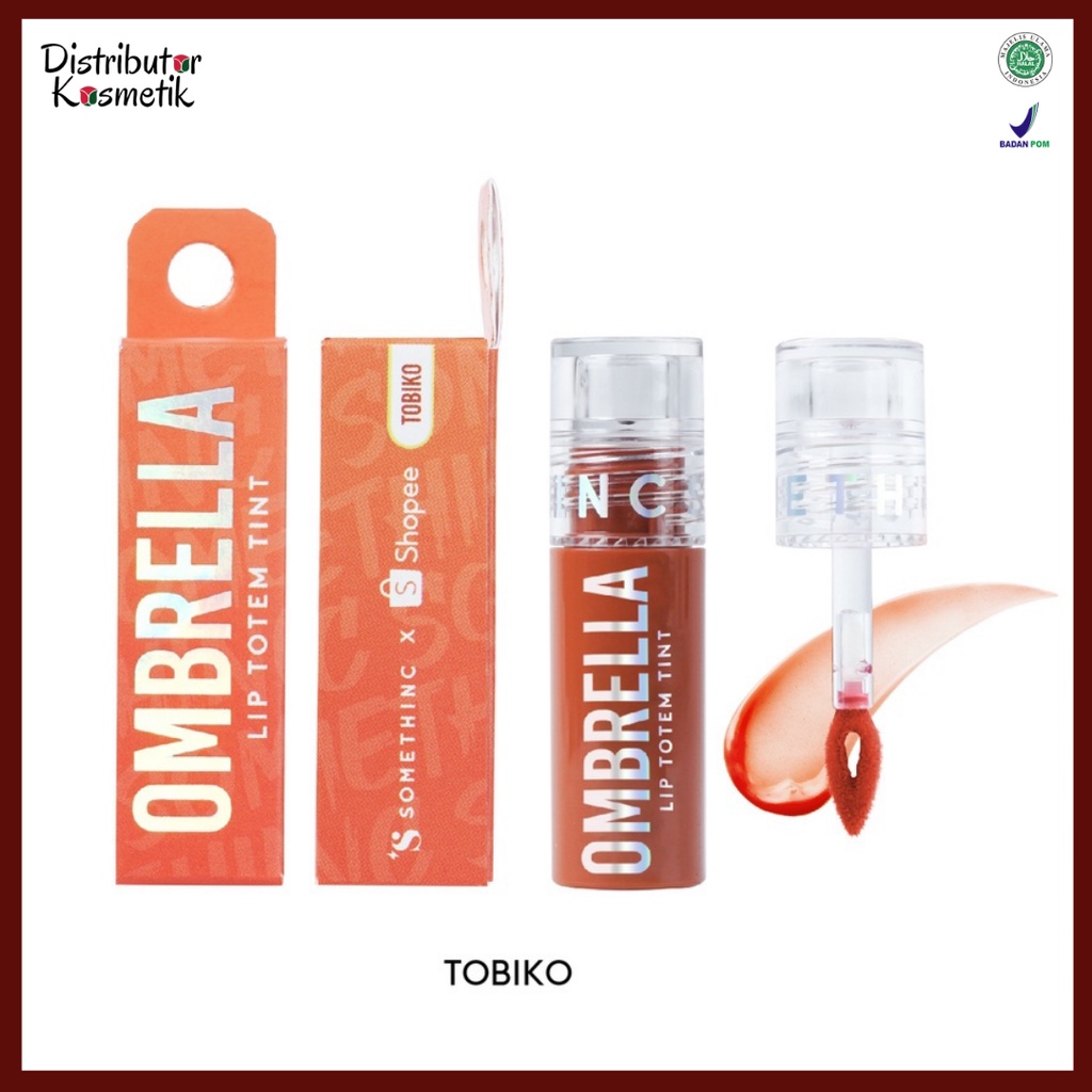 [ CLEAREN SALE ] SOMETHINC OMBRELLA Lip Totem Tint - Lip Tint Bibir Plumpy Juicy Sehat - Lip Tint Original ED 09-23