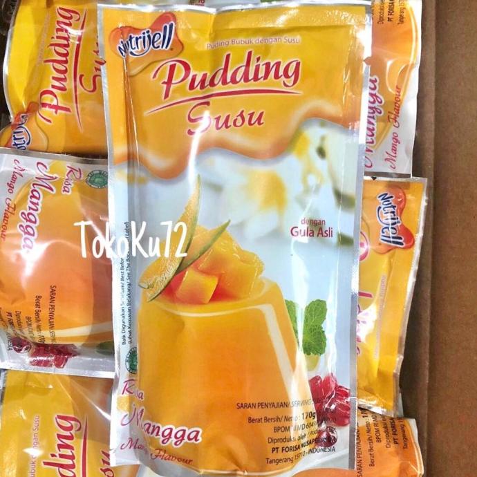 

Nutrijell Puding Susu Rasa Mangga 170 gr STOK TERBATAS Kode 1199