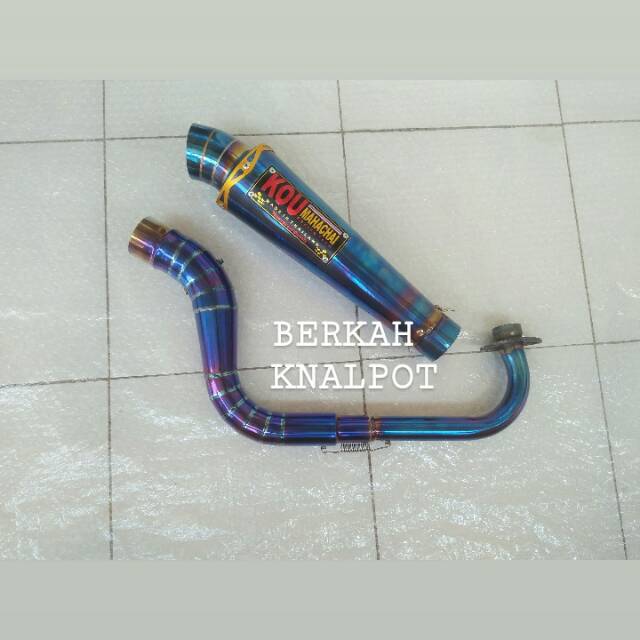 KNALPOT KOU BLUEMOON MIO SPORTY - MIO J - BEAT -VARIO