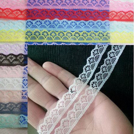 AFRICAN Embroidered Lace Ribbon 15mm (per meter)