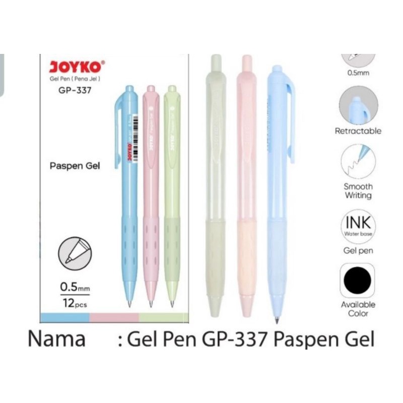

pulpen cetek joyko BP-337 (1pcs)